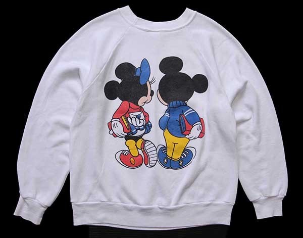 《オールドミッキー》MICKEY＆CO ミッキー＆ミニー 80sスウェット