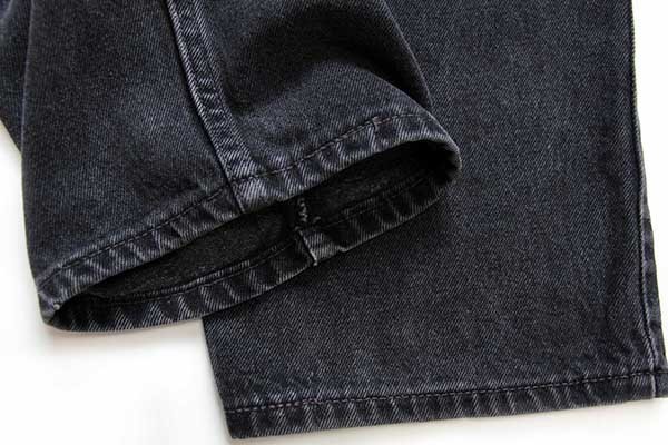 90s USA製 Levi'sリーバイス 550 ブラック デニムパンツ w40 L32