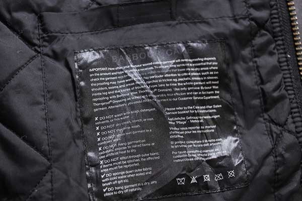 00s Barbourバブアー INTERNATIONAL FOG PARKA キルティングライナー