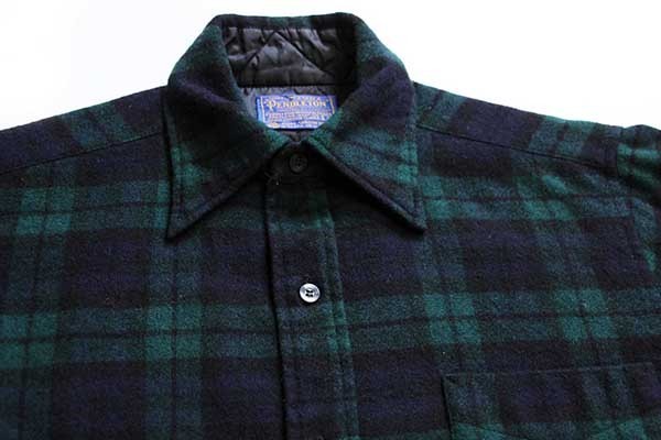 PENDLETON チェックシャツ 緑 M 1111