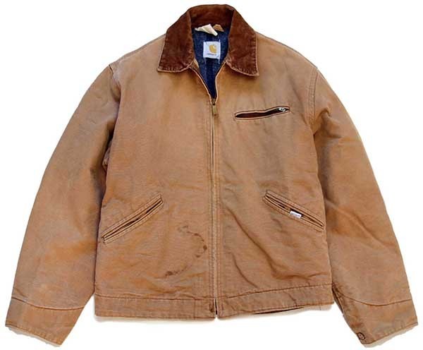 美品 Carhartt デトロイトジャケット 激レアサイズ S 茶色 着画有