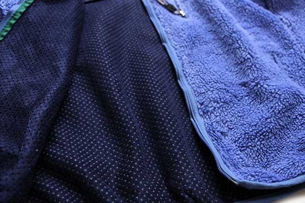 90s ポルトガル製 patagoniaパタゴニア レトロカーディガン フリースジャケット トゥルーブルー S - Sixpacjoe Web Shop