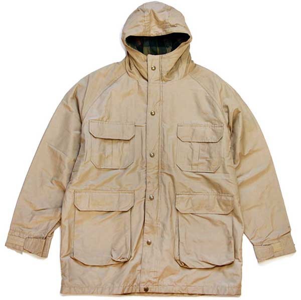 80s USA製 Woolrichウールリッチ タータンチェック ウールライナー