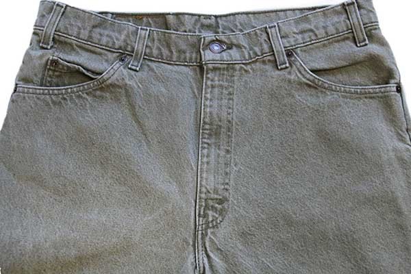 90s USA製 Levi'sリーバイス 550 先染め カラーデニムパンツ