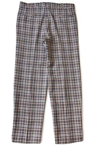 70s USA製 HAGGAR タータンチェック スラックス パンツ w38 - Sixpacjoe Web Shop
