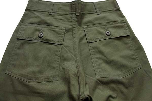 80s 米軍 U.S.ARMY ユーティリティ ベイカーパンツ オリーブグリーン 
