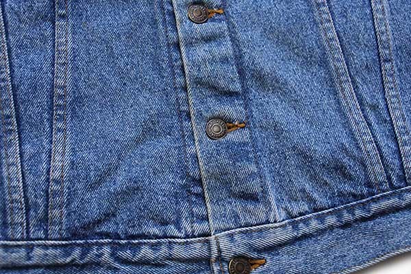 90s USA製 Levi'sリーバイス 70598 デカパッチ カットオフ デニム