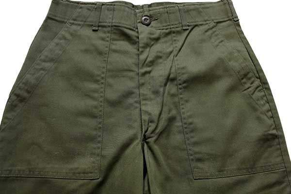80s 米軍 U.S.ARMY ユーティリティ ベイカーパンツ オリーブ