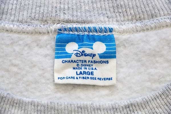 80's VINTAGE Disney Mickey スウェット USA製 ②