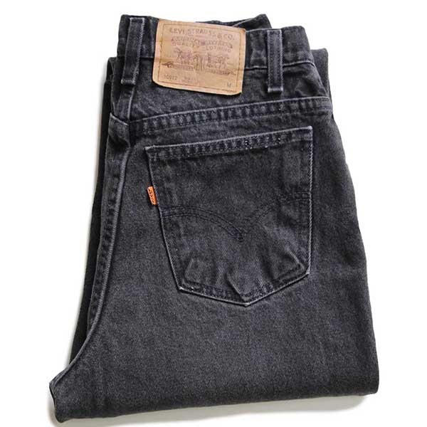 90年代 リーバイス Levi's 912 SLIM FIT TAPERED LEG ブラックジーンズ テーパードデニムパンツ USA製 レディースS(w25) ヴィンテージ /eaa319994