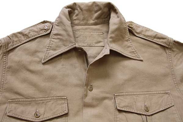 サイズ50！NIGELCABOURN フレンチアーミーシャツ