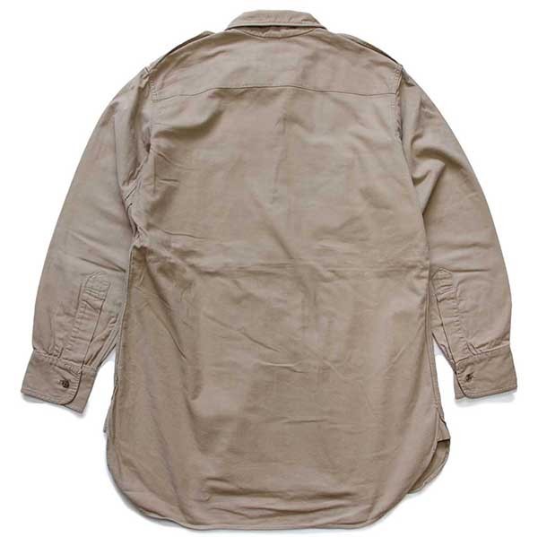 40s 米軍 ミリタリー シャツ カーキ 14 1/2 - Sixpacjoe Web Shop