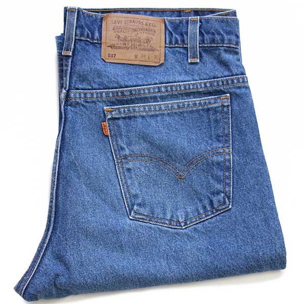 a1078 levis リーバイス 517 W38 ブーツカット ダメージ