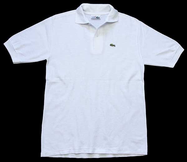 【未使用】CHEMISE LACOSTE ラコステ 白 フランス製 メンズ3