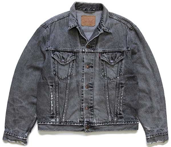 再入荷！】 製LEVI'S USA 希少 90s 70507 4th 先染めブラック Gジャン