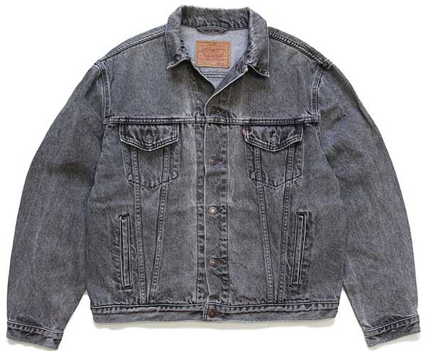 Levis 90sユーロビンテージ　ブラックデニムジャケット70503