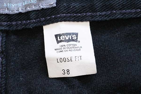 00s Levi'sリーバイス SILVERTABシルバータブ ブラックデニム