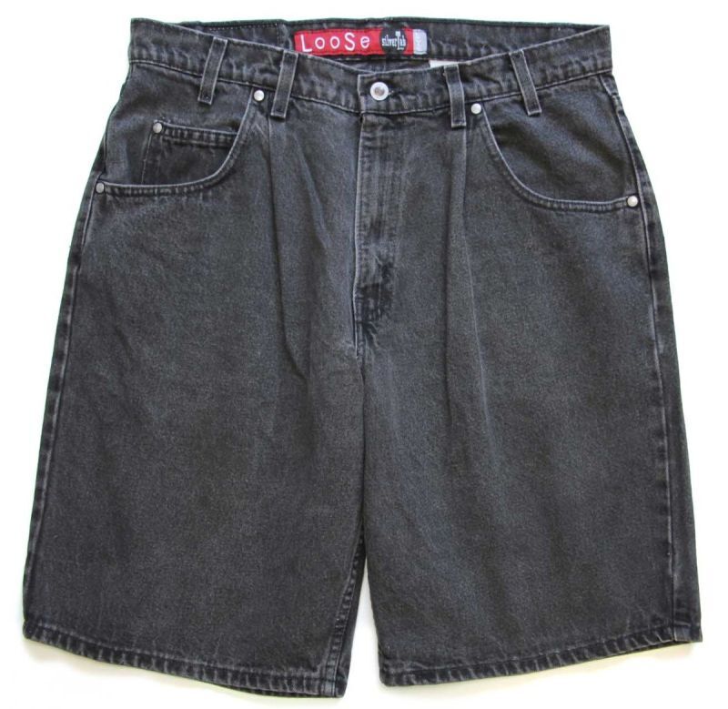 levi's silver tab w36 LOOSE ブラックデニム