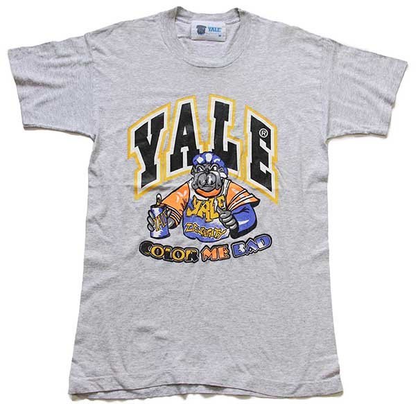 YALEシリーズのブルドッグTシャツ