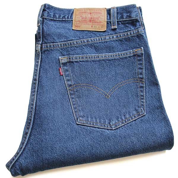 00s USA製 Levi'sリーバイス 505 デニムパンツ w40★94