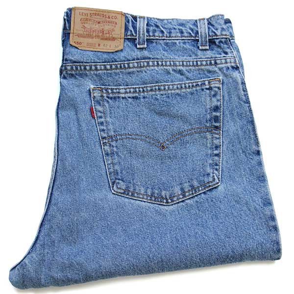 90s USA製 Levi'sリーバイス 550 デニムパンツ w42 L30☆181 ... Levi's リーバイス 550ジーンズ デニムパンツ ウォッシュ加工W42