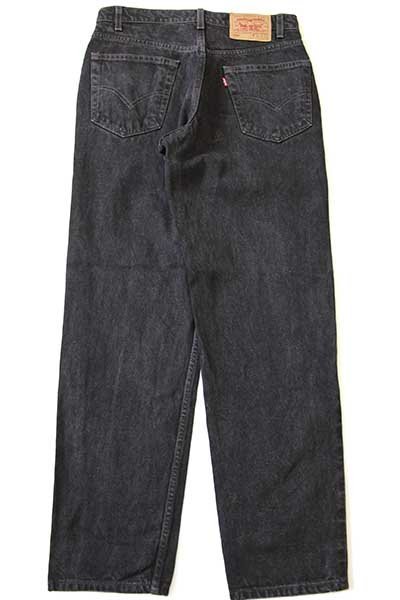 特別セーフ Levi'sリーバイス メキシコ製 90s 550 デニムパンツ ブラック パンツ