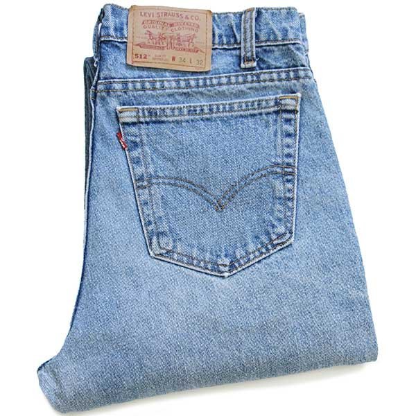 90s カナダ製 Levi'sリーバイス 512 デニムパンツ w34 L32☆14 ...