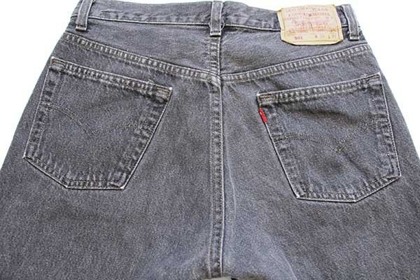 80s USA製 Levi'sリーバイス 501 カットオフ 先染め ブラックデニム 80s USA製 Levi'sリーバイス 501 カットオフ 先染め ブラックデニム