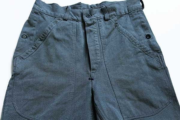 80s スイス軍 デニムパンツ グリーングレー w36 - Sixpacjoe Web