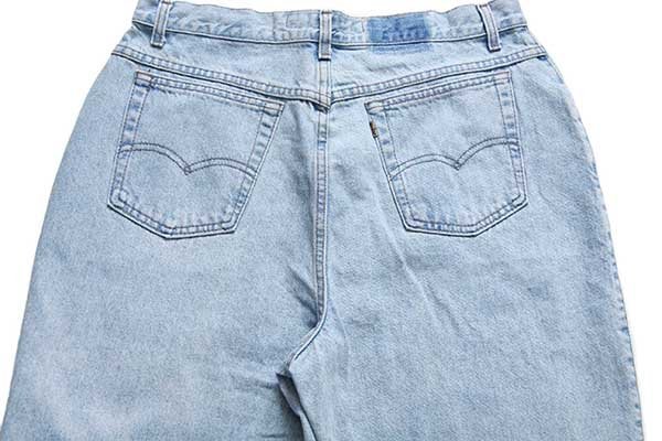 90s USA製 Levi'sリーバイス 902 デニムパンツ アイスブルー 18 