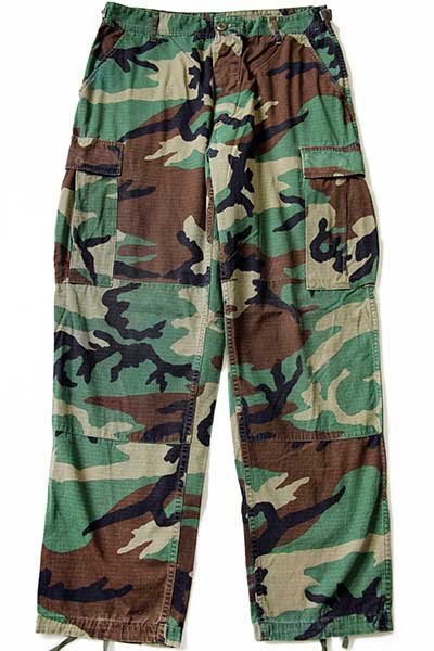 90s 00s US ARMY カーゴパンツ　カモフラ　米軍