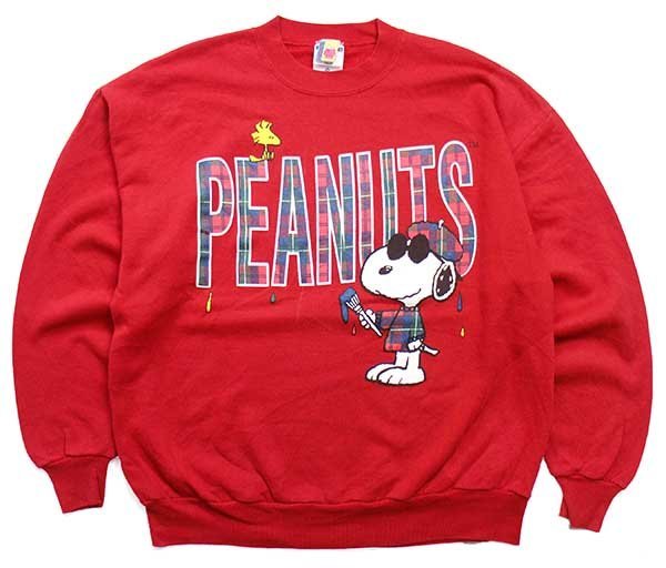 vintage 60s sweat PEANUTS スヌーピー　ウッドストック