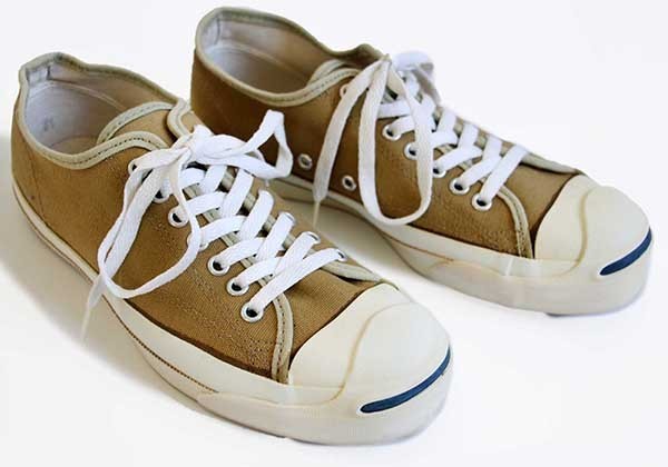 90s USA製 converse jackpurcell スニーカー 3.5