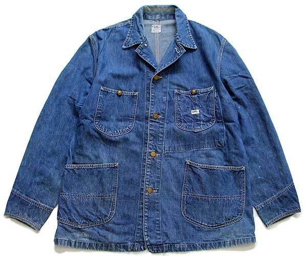 70s USA製 Leeリー 91-J JELT DENIMジェルトデニム カバーオール 42R ...