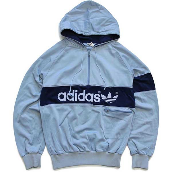 adidas ハーフジップジャージ