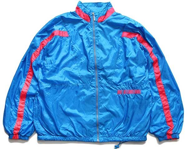 90S NIKE ナイキ　ナイロンジャケット　メンズXL 　個性派　B2