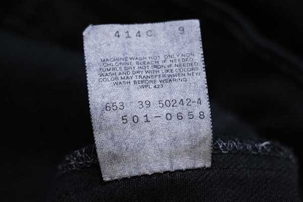 LEVI’S 501 ブラックデニム usa製 W30 L30検討させて頂きます