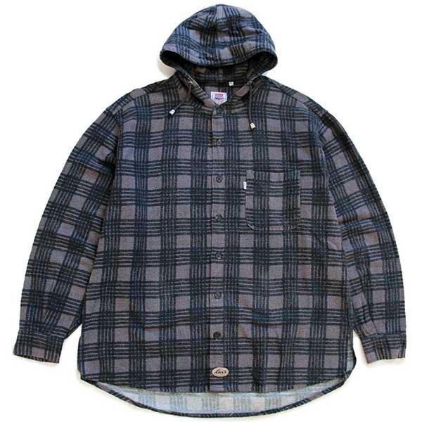 「高評価！」注目のレビュ 90s シャモア コットン 格子柄 Levi'sリーバイス イタリア製 ジャケット・アウター