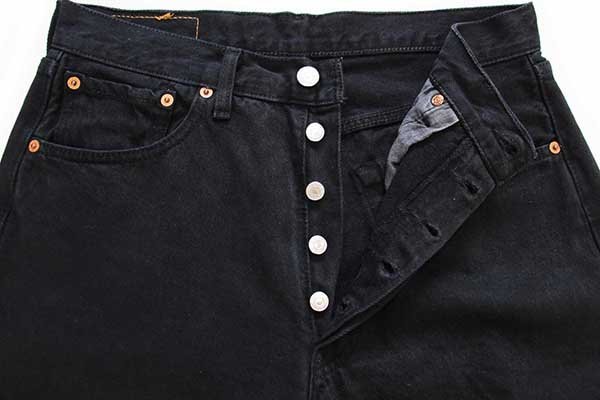 リーバイス Levi's 501 ブラック W32 米国製 BO02F-097