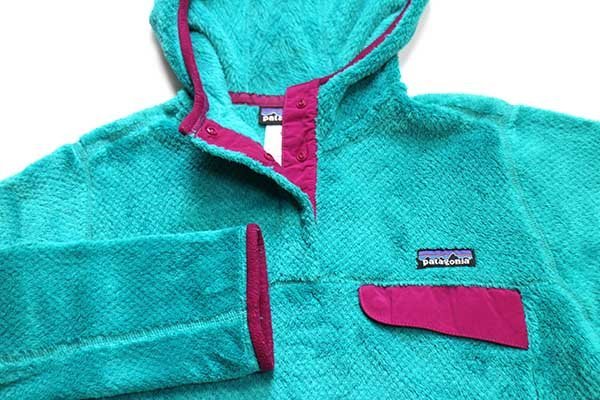 patagonia　リツール　フリースパーカー