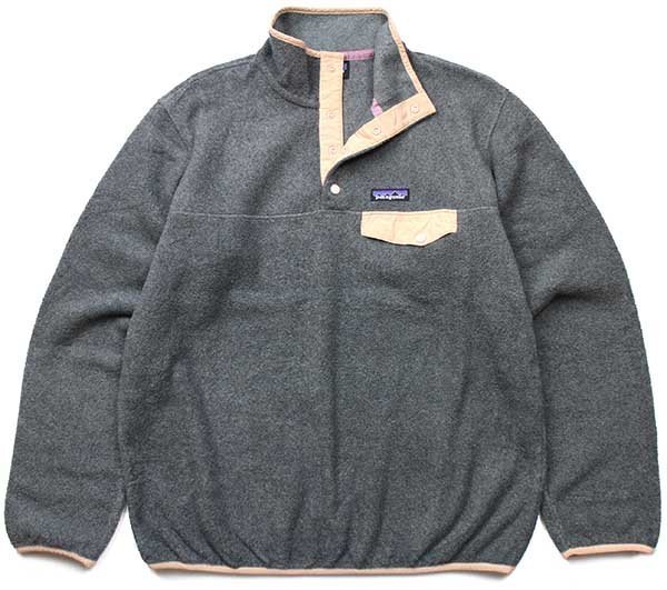 patagoniaパタゴニア シンチラ フリース スナップT グレー M