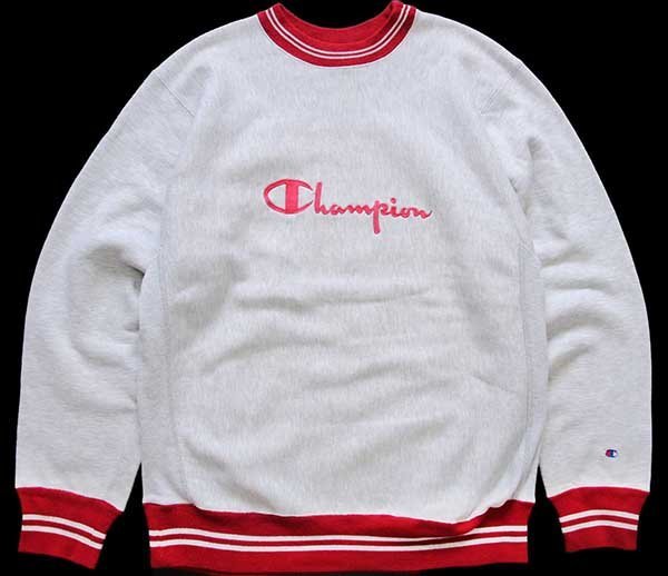 【フォロー割】Champion リバースウィーブ　90s USA製　赤　ロゴ入り