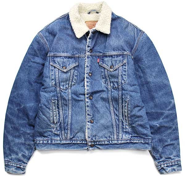 90s Levi'sリーバイス 71500 ボアライナー デニムジャケット 4ポケット