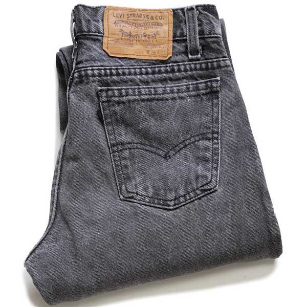 返品送料無料 Levi's 505 リーバイスブラックデニム W28 L32 mundoglass.com