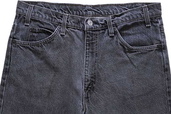 90s LEVI’S 517 先染 ブラック ブーツカットデニム 00s usa