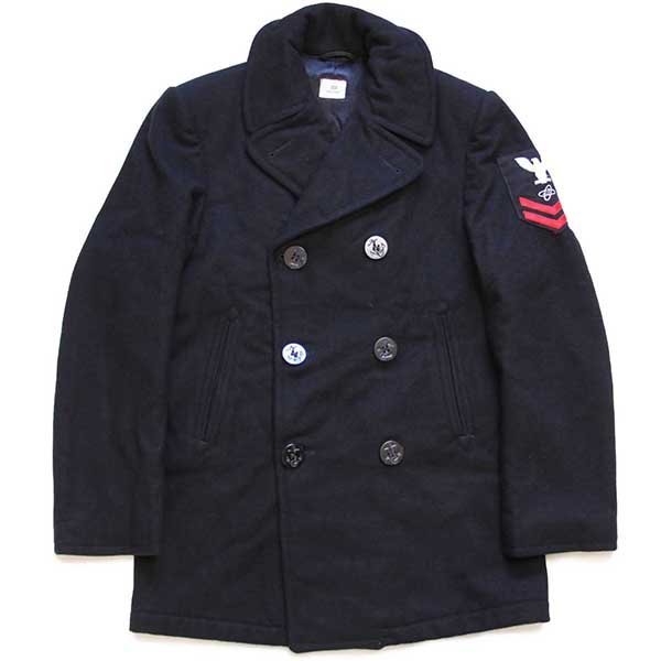 80's ビンテージ　US NAVY P-COAT R36