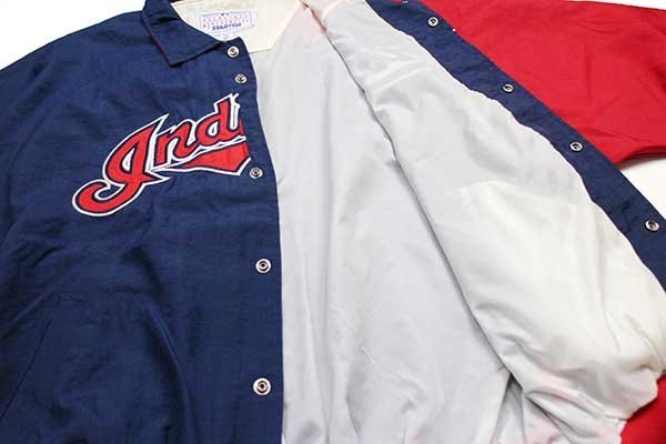 cleveland indians nylon sweat shirts