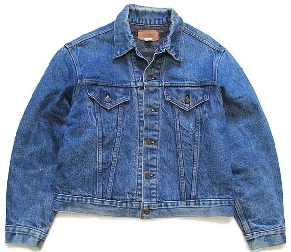 70s USA製 Levi'sリーバイス 70505 ブランケットライナー デニム