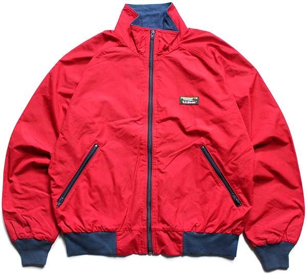 80s USA製 L.L.Bean ナイロンジャケット 赤 M - Sixpacjoe Web Shop