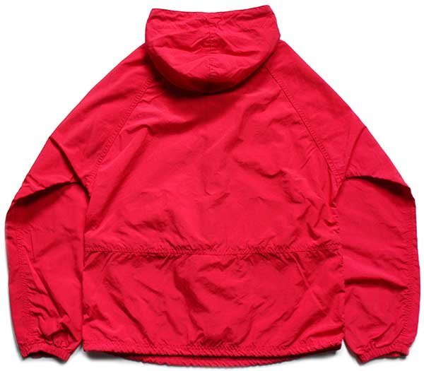 90s L.L.Bean ナイロン アノラックパーカー 赤 S - Sixpacjoe Web Shop